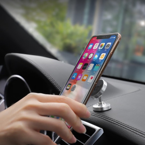 Автомобильный держатель HOCO CA36 Plus Dashboard, магнитный, серебряный, на клею Автомобильный держатель HOCO CA36 Plus Dashboard, магнитный, серебряный, на клею