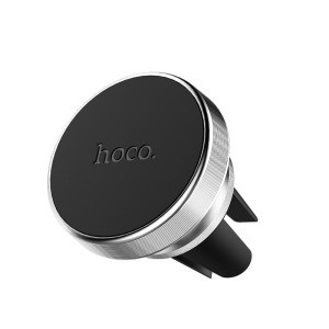 Автомобильный держатель HOCO CA47 магнитный, серебряный, на воздуховод Автомобильный держатель HOCO CA47 магнитный, серебряный, на воздуховод