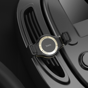Автомобильный держатель HOCO S1 Lite, золотой, на воздуховод Автомобильный держатель HOCO S1 Lite, золотой, на воздуховод