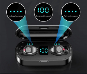 Беспроводные наушники F9 TWS Bluetooth 5.0 Беспроводные наушники F9 TWS Bluetooth 5.0