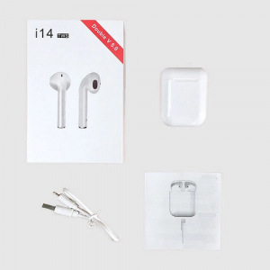 Беспроводные TWS наушники i14 Bluetooth 5.0 Беспроводные TWS наушники i14 Bluetooth 5.0