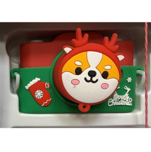 Детская цифровая камера со встроенной колонкой в чехле Cattoon Сamera Christmas Limited Edition Детская цифровая камера со встроенной колонкой в чехле Cattoon Сamera Christmas Limited Edition