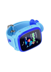 Детские водонепроницаемые часы Smart DF25 голубые Детские водонепроницаемые часы Smart DF25 голубые