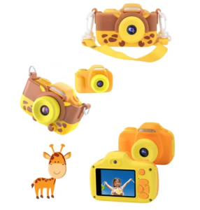 Детский цифровой фотоаппарат со вспышкой Kids Cam Слоник Детский цифровой фотоаппарат со вспышкой Kids Cam Слоник