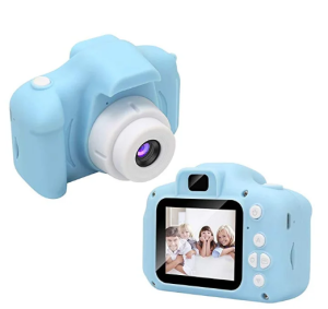 Детский цифровой фотоаппарат X2 Cartoon Digital Camera голубой Детский цифровой фотоаппарат X2 Cartoon Digital Camera голубой