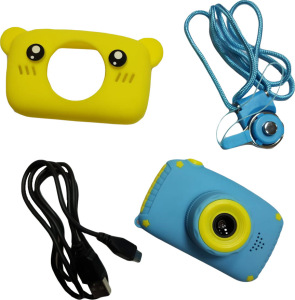 Детский цифровой фотоаппарат Zoo Kids Мишка голубой Детский цифровой фотоаппарат Zoo Kids Мишка голубой