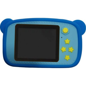 Детский цифровой фотоаппарат Zoo Kids Мишка голубой Детский цифровой фотоаппарат Zoo Kids Мишка голубой