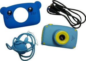 Детский цифровой фотоаппарат Zoo Kids Мишка голубой Детский цифровой фотоаппарат Zoo Kids Мишка голубой