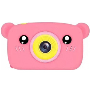Детский цифровой фотоаппарат Zoo Kids Мишка розовый Детский цифровой фотоаппарат Zoo Kids Мишка розовый