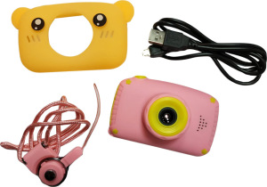 Детский цифровой фотоаппарат Zoo Kids Мишка жёлтый Детский цифровой фотоаппарат Zoo Kids Мишка жёлтый