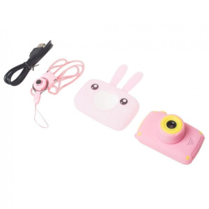 Детский цифровой фотоаппарат Zoo Kids Зайчик белый Детский цифровой фотоаппарат Zoo Kids Зайчик белый