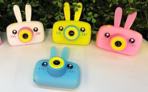 Детский цифровой фотоаппарат Zoo Kids Зайчик голубой Детский цифровой фотоаппарат Zoo Kids Зайчик голубой