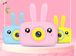 Детский цифровой фотоаппарат Zoo Kids Зайчик розовый Детский цифровой фотоаппарат Zoo Kids Зайчик розовый