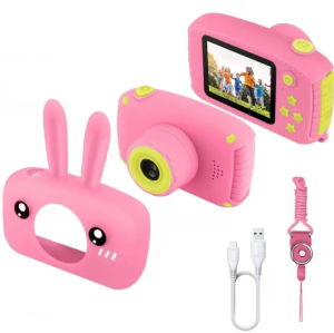 Детский цифровой фотоаппарат Zoo Kids Зайчик розовый Детский цифровой фотоаппарат Zoo Kids Зайчик розовый