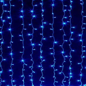 Гирлянда Дождь Синяя 3*3 метра Гирлянда Дождь Синяя 3*3 метра