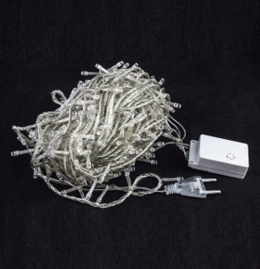 Гирлянда Лента 100 лампочек LED 8 м тёплый белый Гирлянда Лента 100 лампочек LED 8 м тёплый белый