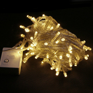 Гирлянда Лента 100 лампочек LED 8 м тёплый белый Гирлянда Лента 100 лампочек LED 8 м тёплый белый