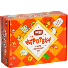 Игротека 7+ набор лучших настольных игр для начальной школы Игротека 7+ набор лучших настольных игр для начальной школы