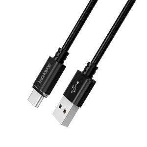 Кабель Borofone BU1 MagJet, USB - USB Type-C, 1.2 м, черный Кабель Borofone BU1 MagJet, USB - USB Type-C, 1.2 м, черный