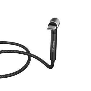 Кабель Borofone BU6, USB - USB Type-C, 1.2 м, черный Кабель Borofone BU6, USB - USB Type-C, 1.2 м, черный