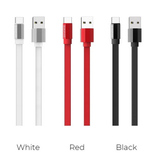 Кабель Borofone BU8 Glory, USB - USB Type-C, 1.2 м, белый Кабель Borofone BU8 Glory, USB - USB Type-C, 1.2 м, белый