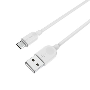 Кабель Borofone BX14 LinkJet USB - micro USB, 3 м Кабель Borofone BX14 LinkJet USB - micro USB, 3 м