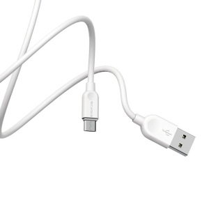 Кабель Borofone BX14 LinkJet USB - micro USB, 3 м Кабель Borofone BX14 LinkJet USB - micro USB, 3 м