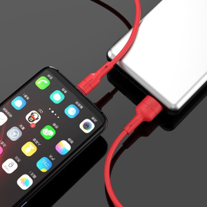 Кабель Borofone BX15, USB - USB Type-C, 1 м, красный Кабель Borofone BX15, USB - USB Type-C, 1 м, красный