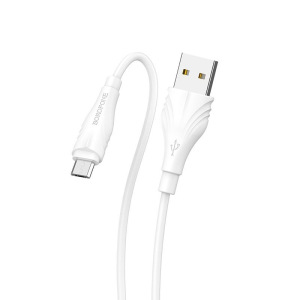 Кабель Borofone BX18 Optimal USB - micro USB, 1 м Кабель Borofone BX18 Optimal USB - micro USB, 1 м