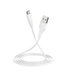 Кабель Borofone BX18 Optimal USB - micro USB, 1 м Кабель Borofone BX18 Optimal USB - micro USB, 1 м