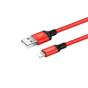 Кабель Hoco X14, lightning, 1 м, черный Кабель Hoco X14, lightning, 1 м, черный