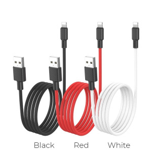 Кабель Hoco X29, lightning, 1 м, белый Кабель Hoco X29, lightning, 1 м, белый