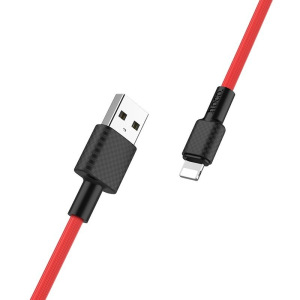 Кабель Hoco X29, lightning, 1 м, красный Кабель Hoco X29, lightning, 1 м, красный