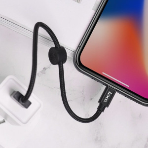 Кабель Hoco X35, lightning, 0.25 м, черный Кабель Hoco X35, lightning, 0.25 м, черный