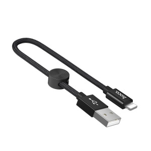 Кабель Hoco X35, lightning, 0.25 м, черный Кабель Hoco X35, lightning, 0.25 м, черный