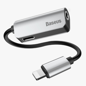 Кабель переходник Baseus L32 CALL32-0S, Apple Lightning - mini jack 3.5 mm Кабель переходник Baseus L32 CALL32-0S, Apple Lightning - mini jack 3.5 mm