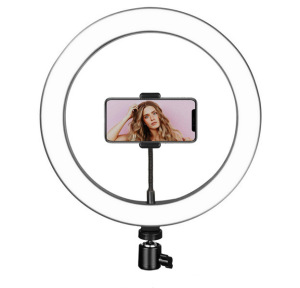 Кольцевая лампа для селфи со штативом 30 см Кольцевая лампа для селфи со штативом 30 см