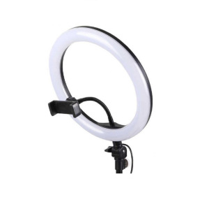 Кольцевая лампа для селфи со штативом 36 см Кольцевая лампа для селфи со штативом 36 см