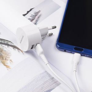 Комплект зарядки Type-C BA23A, 2 USB, 2.4А Комплект зарядки Type-C BA23A, 2 USB, 2.4А