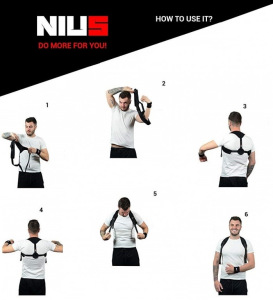 Корректор осанки Nius Posture Corrector Корректор осанки Nius Posture Corrector