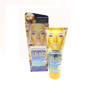 Маска-пленка с коллагеном и золотом Wokali Collagen Gold Маска-пленка с коллагеном и золотом Wokali Collagen Gold