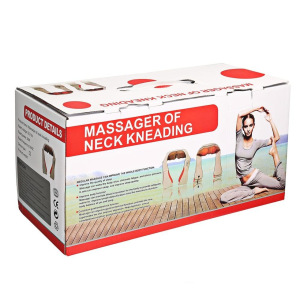 Массажер Massager of Neck Kneading для плеч, шеи, спины с ИК-подогревом Массажер Massager of Neck Kneading для плеч, шеи, спины с ИК-подогревом