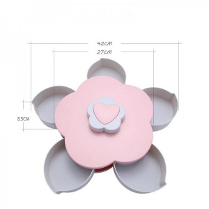 Менажница с выдвижными лотками Лепесток Менажница с выдвижными лотками Лепесток