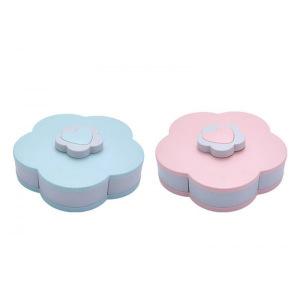 Менажница с выдвижными лотками Лепесток Менажница с выдвижными лотками Лепесток