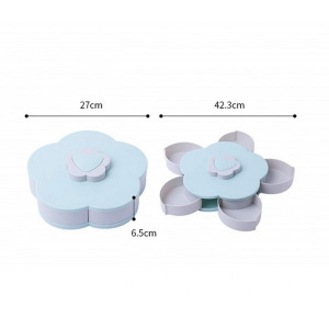 Менажница с выдвижными лотками Лепесток Менажница с выдвижными лотками Лепесток