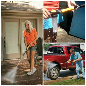 Мини-мойка высокого давления Water Zoom насадка на шланг Мини-мойка высокого давления Water Zoom насадка на шланг