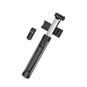 Монопод для селфи Hoco K10A, Bluetooth, черный Монопод для селфи Hoco K10A, Bluetooth, черный