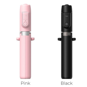 Монопод для селфи Hoco K11, Bluetooth, розовый Монопод для селфи Hoco K11, Bluetooth, розовый