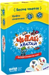 Настольная обучающая игра Читай-Хватай Банда Умников Настольная обучающая игра Читай-Хватай Банда Умников