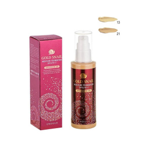 Омолаживающий тональный крем с муцином улитки Enough Snail Moisture Foundation SPF 30 Омолаживающий тональный крем с муцином улитки Enough Snail Moisture Foundation SPF 30